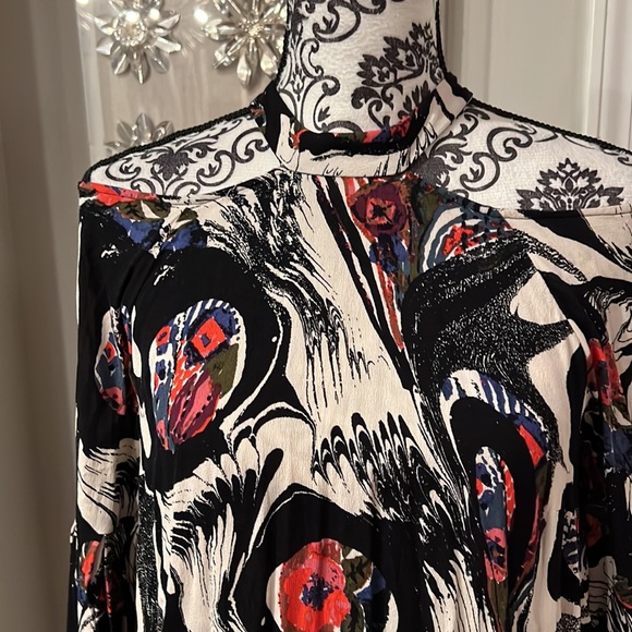 Free People Drift Away Printed Tunic - Picture 3 of 14